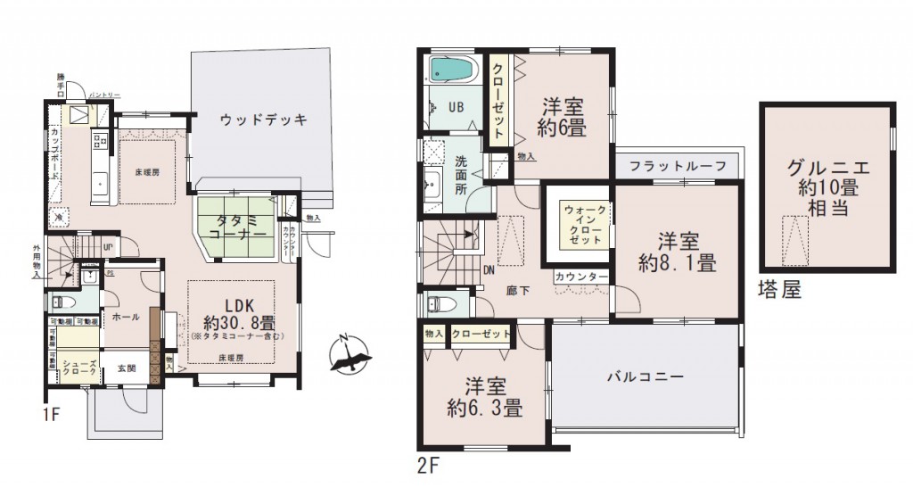 南野新築間取り